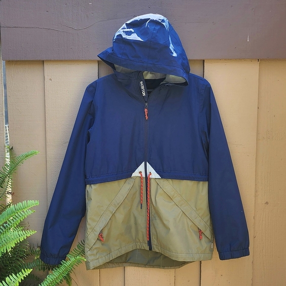 Burton Narraway Jacket W's Sz Medium Rain Snowboard Layering Ski Retro Utility - Picture 1 of 10